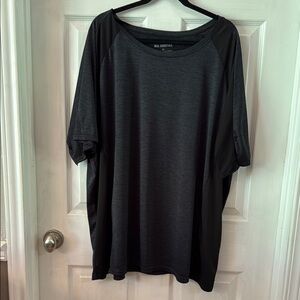 Classic Black Short Sleeve Tee Soft Cotton Blend